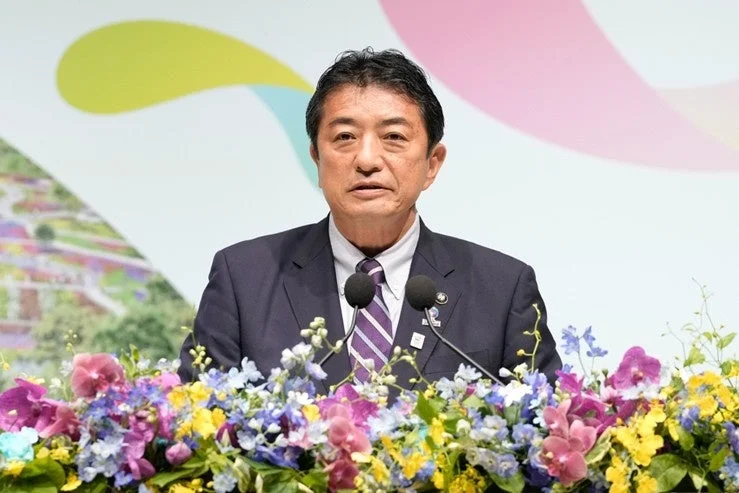 高野律雄様の挨拶