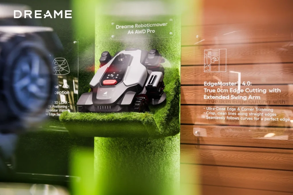 DreameがIFA 2026で次世代のスマート家電を発表!庭の芝生管理を快適にするロボット芝刈り機など