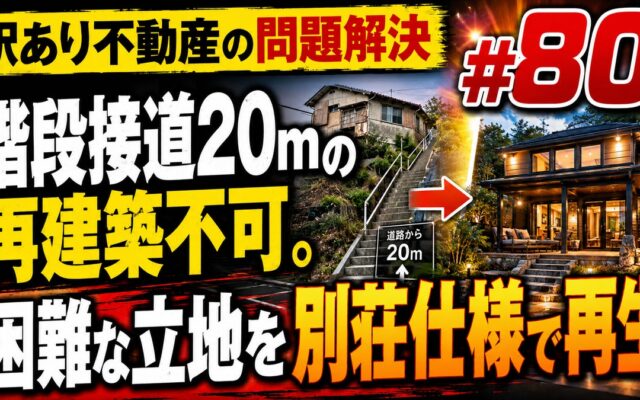 「改修費高騰・車乗り入れ不可」で進む高台空き家問題の解決策とは？不動産鑑定士による個別質問会を開催