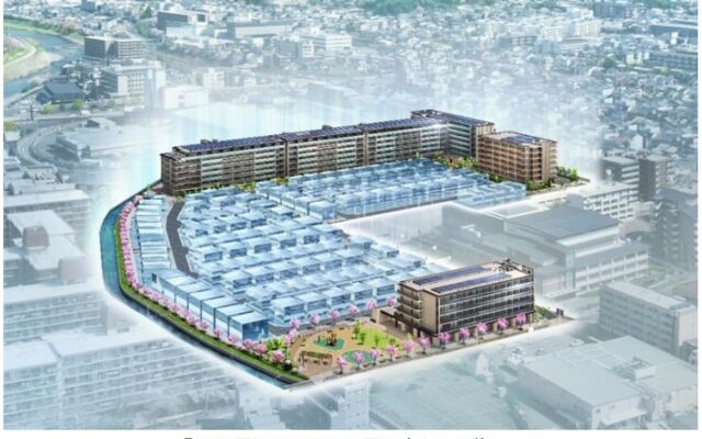 「伏見工業高等学校跡地」および「元南部配水管理課用地」における大規模街区開発事業 京都初の「脱炭素先行地域」における4ha超の大規模な複合開発 街の名称が『KYOTO COCO CITY』に決定