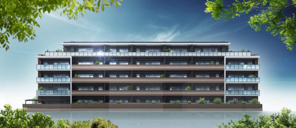 緑に囲まれた高台に誕生する低層レジデンスマンション 「グリーンヒル明野西IIレジデンス」、誕生。